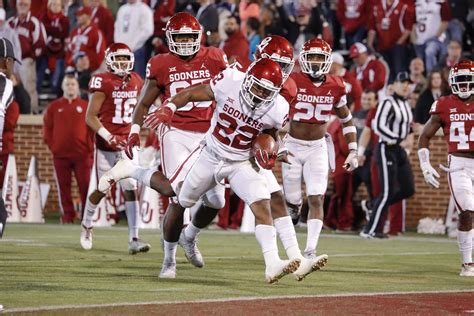Just for fun, OU is also part of. . Oklahoma running backs last 10 years